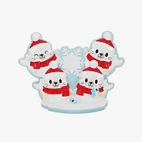Arctic Seal Family of Ornament