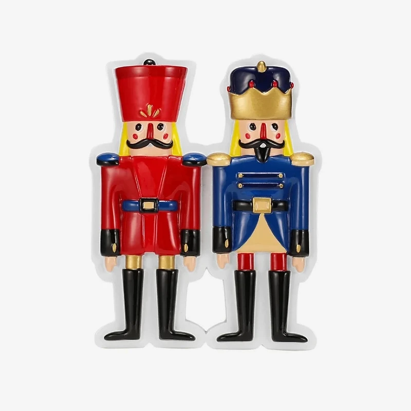 Nutcracker Family of 2 Ornament