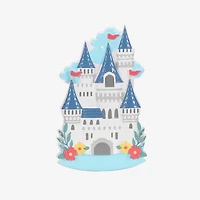 Fairytale Ice Castle Ornament
