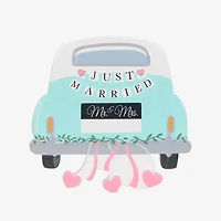 Just Married Car Ornament
