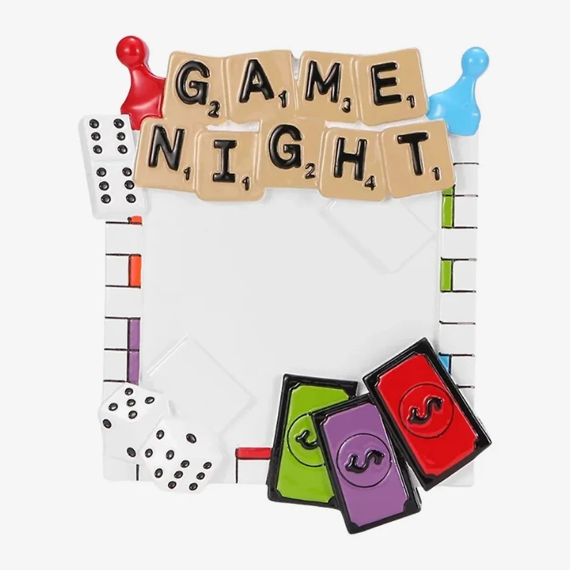 Board Game Night Ornament