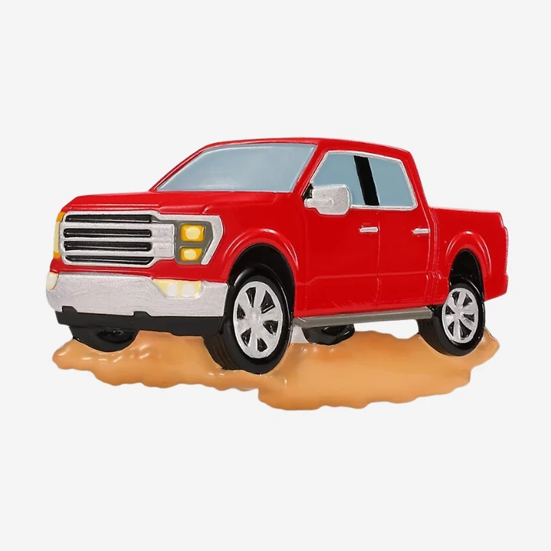 Red Pick Up Truck Ornament