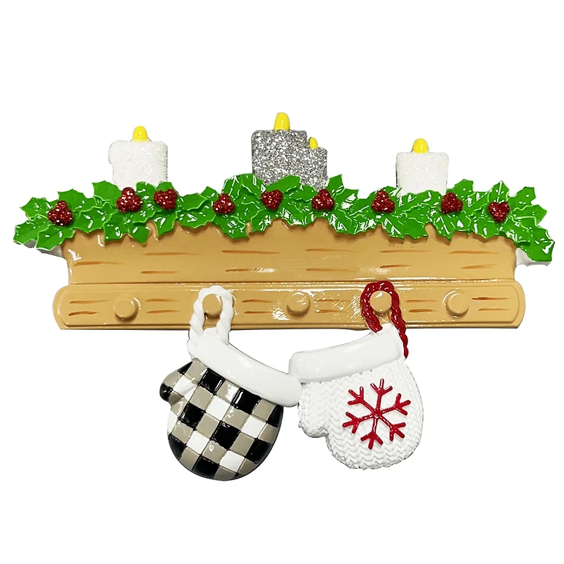 New Mitten Family 2 Ornament