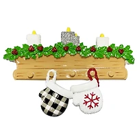 New Mitten Family 2 Ornament
