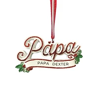 Papa Ornament