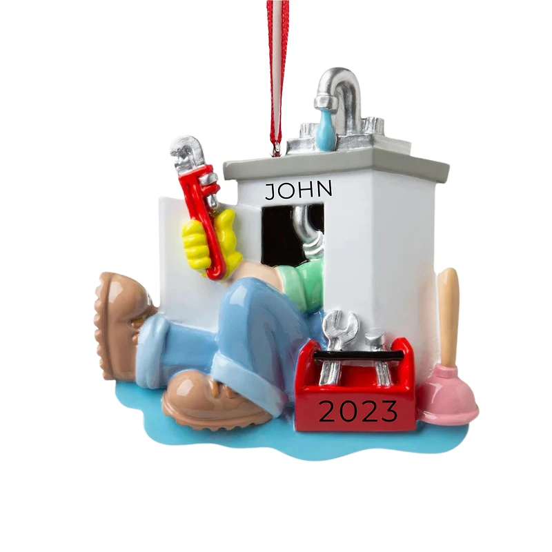 Plumber Ornament