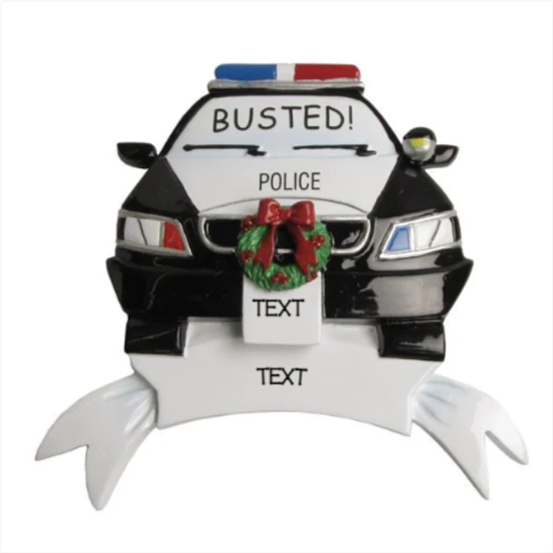 Police Car Ornament