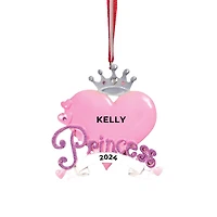 Princess Heart Ornament