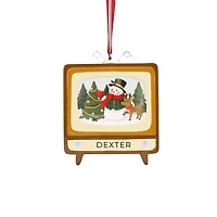 Retro TV Ornament