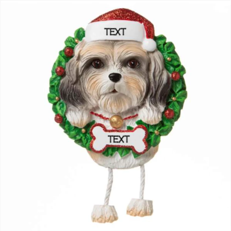 Shih Tzu Dog Ornament