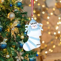 Snowbaby in Stocking