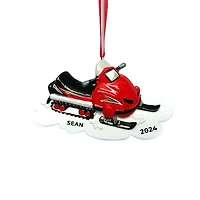 Snowmobile Ornament