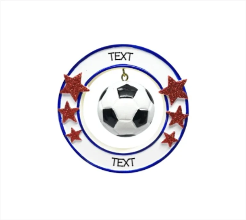 Soccer - 3D Ornament