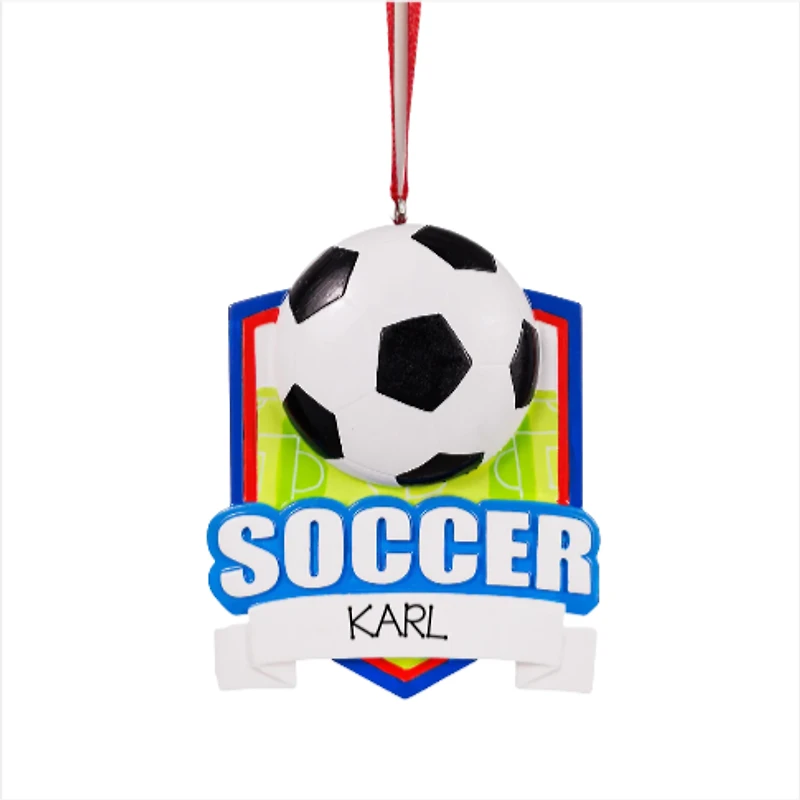 Elite Soccer Ornament