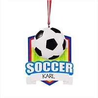 Elite Soccer Ornament