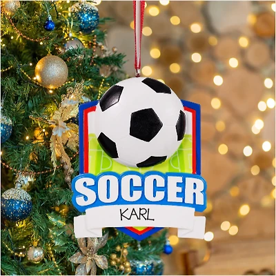 Elite Soccer Ornament