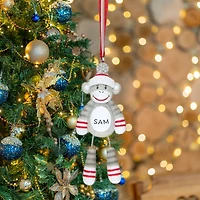 Sock Monkey Ornament