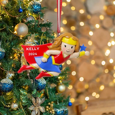Super Hero Girl Ornament