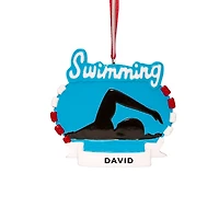 Swimming Ornament