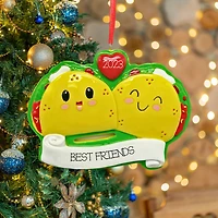 Taco couple Ornament