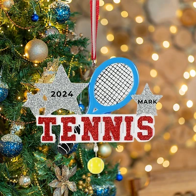 Tennis Ornament