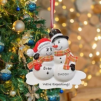 We're Expecting Couple Ornament