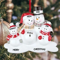 We're expecting with 2 kids Ornament