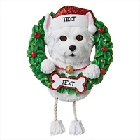 Westie Dog Ornament