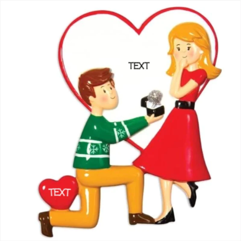 Will you marry me Ornament
