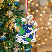 World Traveler Ornament