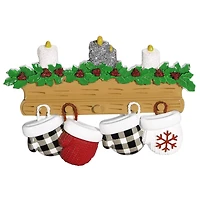 New Mitten Family 4 Ornament