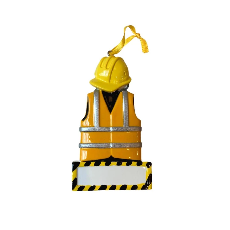 Construction Vest Ornament