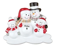 We're expecting with 2 kids Ornament