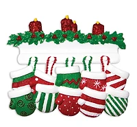 Mitten Family of Ornament