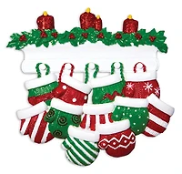 Mitten Family of Ornament