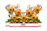 New Reindeer (family of 7) Ornament