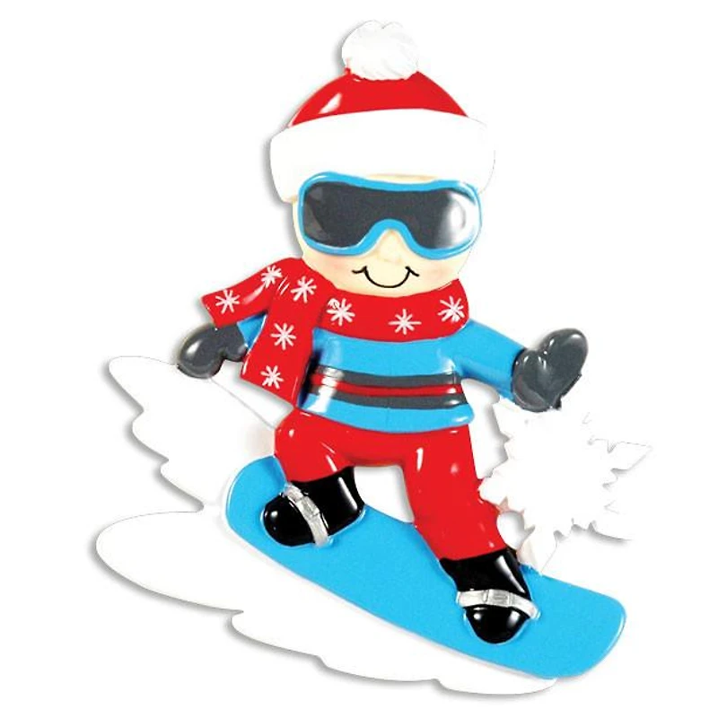 Snowboard Ornament
