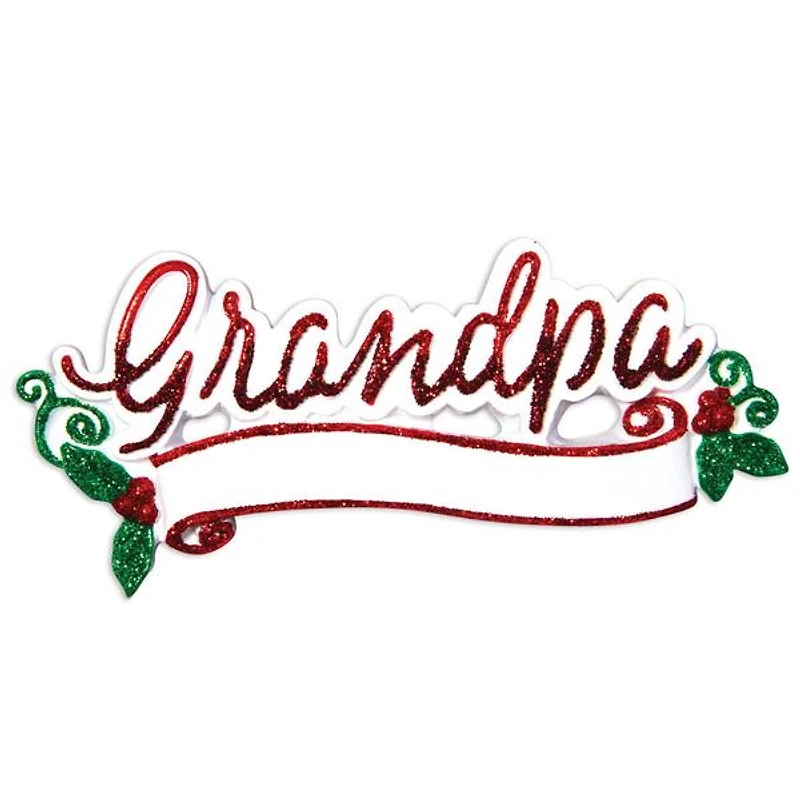 Grandpa Ornament