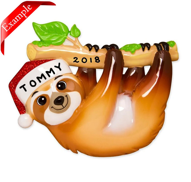 Sloth Ornament