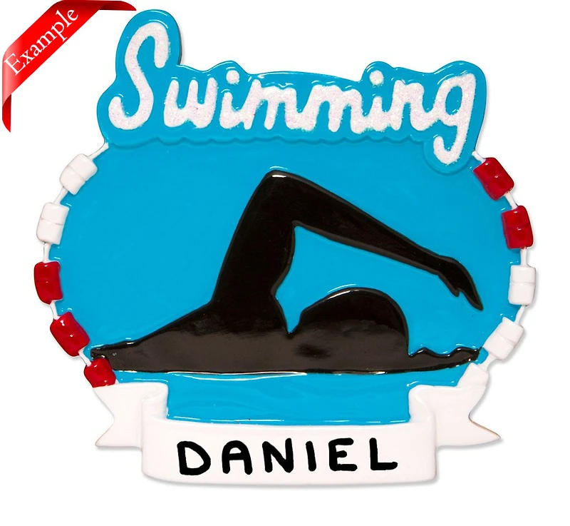 Swimming Ornament