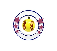 Softball - 3D Ornament