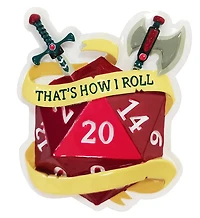 "That's How I Roll" RPG Dice Ornament