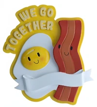 Bacon & Eggs - Couple Ornament