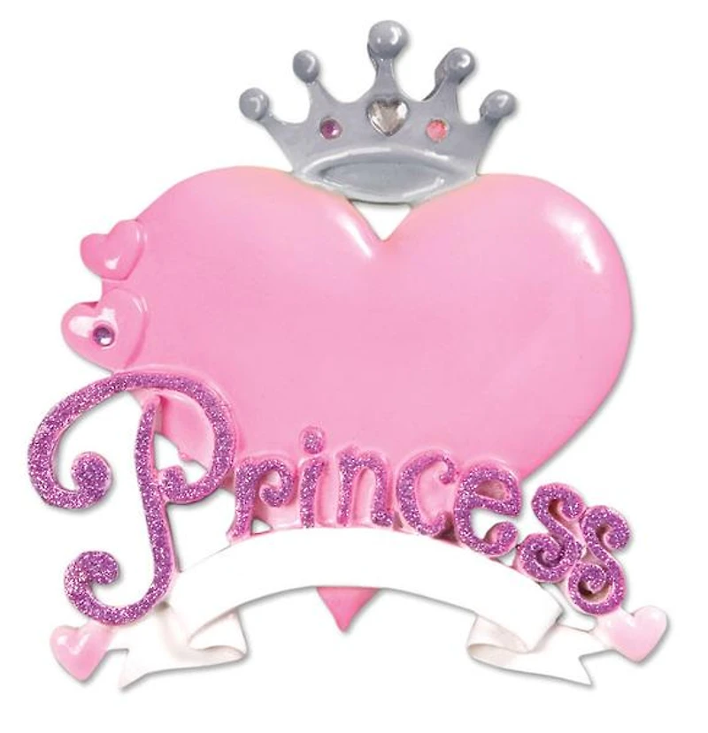 Princess Heart Ornament