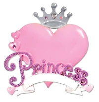 Princess Heart Ornament