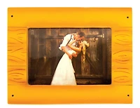 Just Married Rustic Frame Ornament