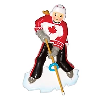 Ringette Ornament
