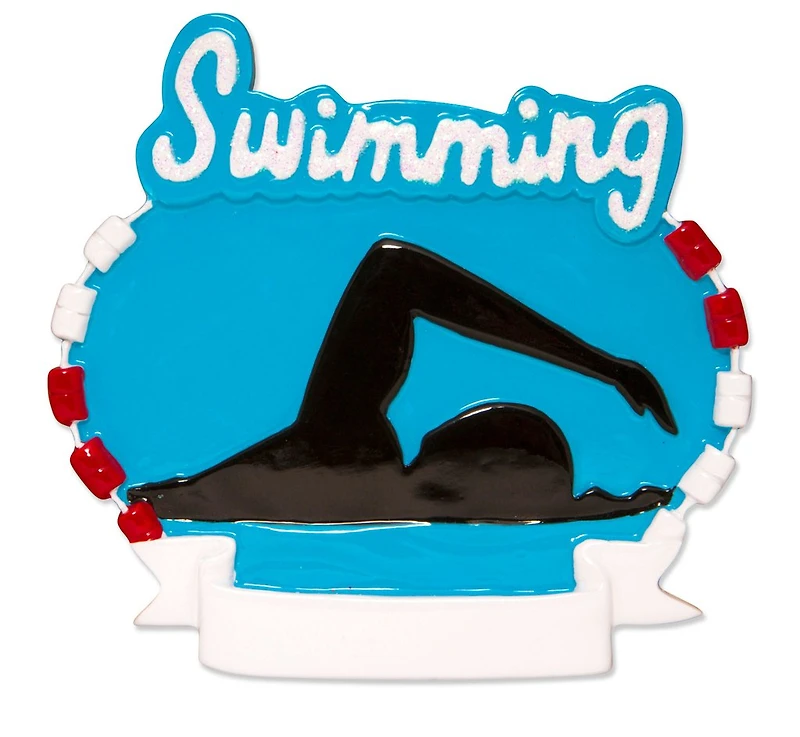 Swimming Ornament