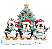 Winter Family of 3 Table Topper