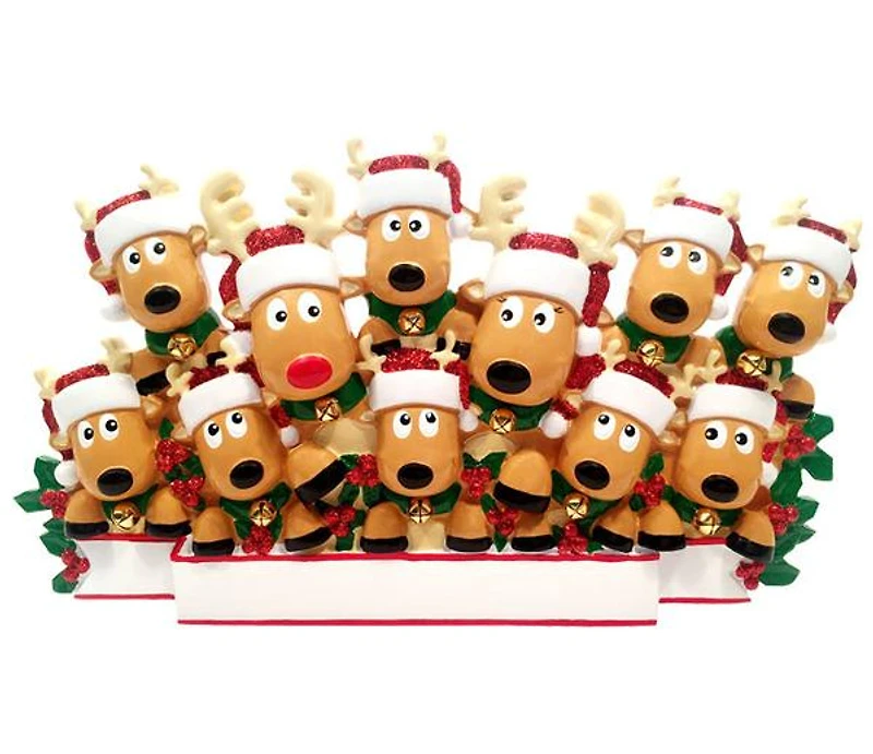 Reindeer Family of - Table Topper Stand Decoration